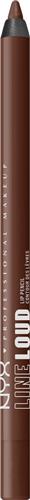 Nyx Professional Makeup Line Loud Lip Pencil - Too Blessed - lippotlood - Nude - 12g