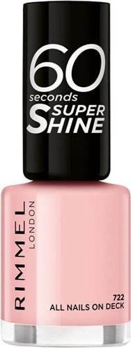 Rimmel 60 Seconds Super Shine Nagellak - 722 All Nails On Deck