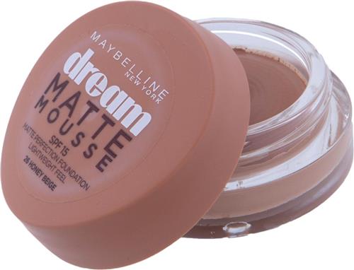 Maybelline Dream Matte Mousse - 26 honey beige - Foundation foundationmake-up