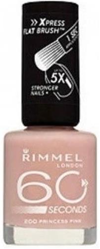 Rimmel 60 seconds finish Nagellak - 200 Princess Pink