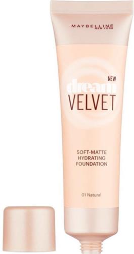 Maybelline Dream Velvet Foundation - 01 Natural