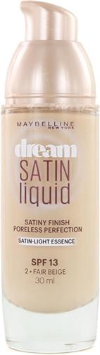Maybelline Dream Satin Liquid - 02 Fair Beige - Foundation