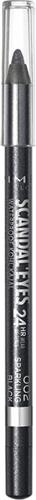 Rimmel London Scandal'Eyes Waterproof Kohl Pencil Oogpotlood Black Sparkle - Black