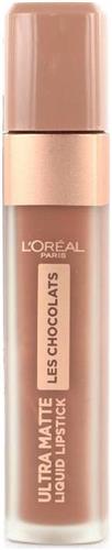 LOréal Paris Les Chocolats  Ultra Matte Liquid Lippenstift - 860 Ginger Bomb