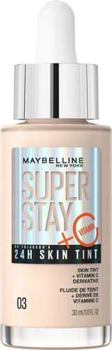 Maybelline New York Superstay 24H Skin Tint Bright Skin-Like Coverage - foundation - 03