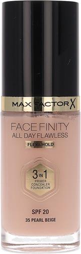 Max Factor Facefinity All Day Flawless 3-In-1 Vegan Foundation 035 Pearl Beige