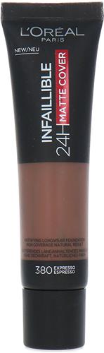 L'Oréal Infallible 24H Matte Cover Foundation - 380 Espresso
