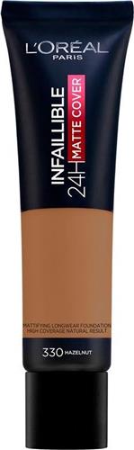 LOréal Paris (public) Infaillible 24H Matte Cover 30 ml Koker 330 Noisette