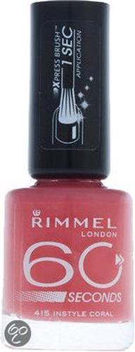 Rimmel London 60 seconds finish Nagellak - 415 Instyle Cora