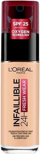LOréal Paris Infaillible 32H Fresh Wear Foundation - 180 Rose Sand - Langhoudende Foundation met SPF