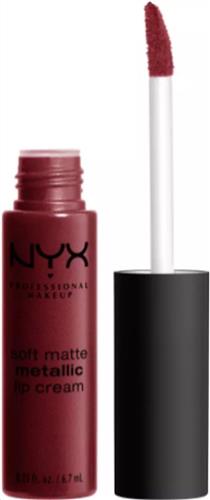 NYX Soft Matte Metallic Lip Cream - Budapest