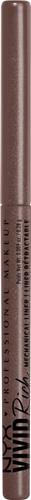 Nyx Professional Makeup Vivid Rich Mechanical Pencil - Mechanische eyeliner - op edelstenen genspireerde kleuren met roomzachte pigmenten - Under the Moonstone - Bruin - 4,8GR