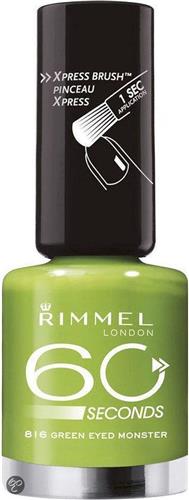 Rimmel London 60 seconds finish Nagellak - 816 Green Eyed Monster