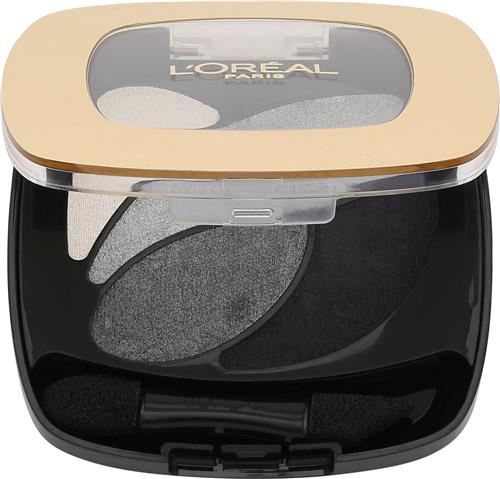 LOréal Paris Color Riche Les Ombres Quad - E5 Velour Noir - Oogschaduw