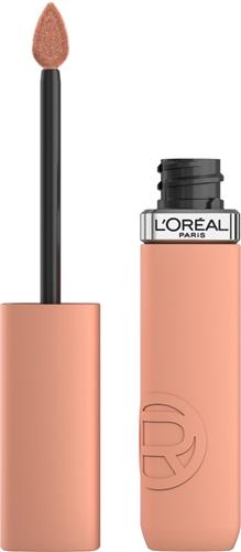 L'Oréal Paris Infaillible Matte Resistance lippenstift  Langhoudende Vloeibare Lipstick met een matte finish Verrijkt met Hyaluronzuur  Vegan  100 Fairytale Ending  5ml