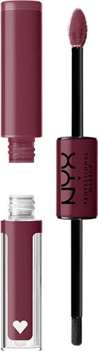Nyx Professional Makeup Shine Loud High Shine Lip Color - In Charge - Glanzende Vloeibare Lippenstift - Pruim Paars