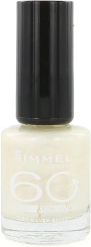 Rimmel 60 seconds finish Nagellak - 730 Silver Bullit