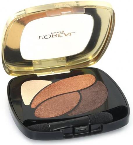 LOréal Paris Color Riche Les Ombres Quad - E3 Infiniment Bronze - Oogschaduw