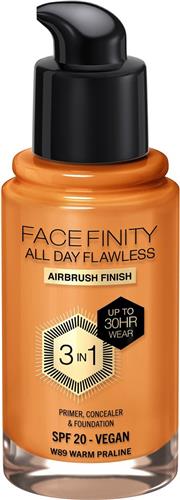 Max Factor Facefinity All Day Flawless Foundation - W89 Warm Praline