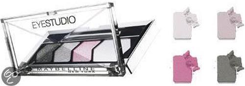 Maybelline Eyestudio Quads Diamond Glow Oogschaduw Palet - 21 Pink Drama