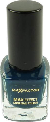 Max Factor Max Effect - 37 Prussian Blue - Blauw - Mini Nagellak