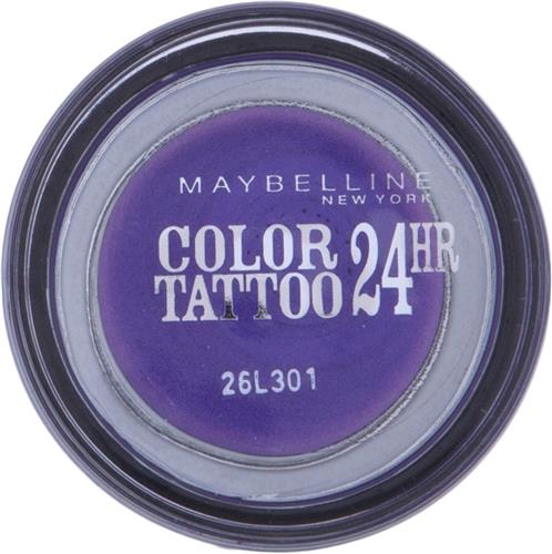 Maybelline New York - Color Tattoo 24H - 15 Endless Purple - Paars- Langhoudende Crème Oogschaduw - 53 gr.