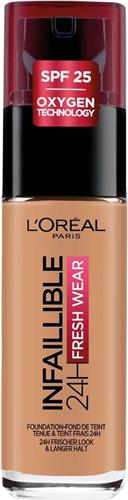 LOréal Paris Infaillible 32H Fresh Wear Foundation - 290 Golden Amber - Langhoudende Foundation met SPF