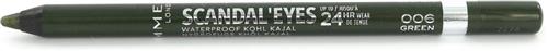 Rimmel ScandalEyes Kohl Kajal Waterproof Oogpotlood - 006 Green