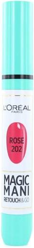 L'Oréal Magic Mani Retouch & Go Nagellak - 202 Rose