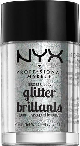 NYX Professional Makeup Face & Body Glitter - Ice - Glitter - 2,5 gr
