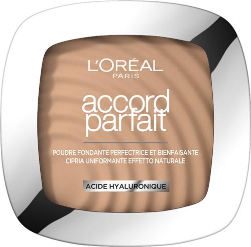 LOréal Paris - Accord Parfait Poeder - 5D/W - Matterend gezichtspoeder met een Natuurlijke resultaat - 9 gr.