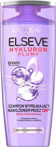 Elseve Hyaluron Plump vochtvullende shampoo voor uitgedroogd haar 400ml