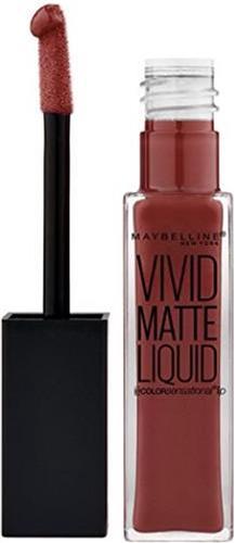 Maybelline Color Sensational Vivid Matte Liquid - 37 Coffee Buzz - Lipstick lippenstift