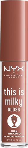 NYX Professional Makeup This Is Milky Gloss - Milk The Coco - Lipgloss - 4 ml