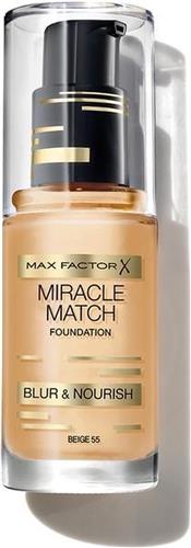Max Factor Miracle Match Foundation - 55 Beige