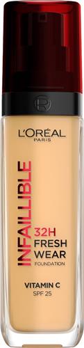 LOréal Paris Infaillible 32HR Fresh Wear Foundation - 140 - Langhoudende Foundation met SPF 25 en Vitamine C - 30ml
