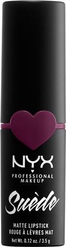 Nyx Professional Makeup Suede Matte Lipstick - Girl,Bye - Mat Lippotlood - Paars