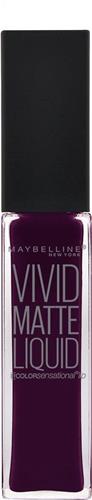Maybelline Vivid Matte Liquid - 45 Posessed Plum - Paars - Lippenstift