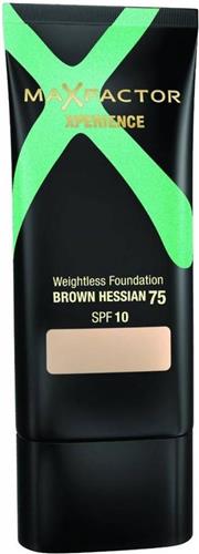 Max Factor Xperience Foundation Spf10 75 Brown Hessian