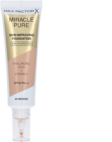 Max Factor Miracle Pure Skin-Improving Foundation - 80 Bronze