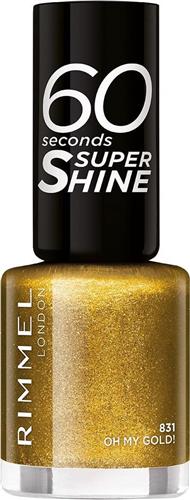 Rimmel London 60 Seconds Nagellak Special Effect Glitter - 31 Goud
