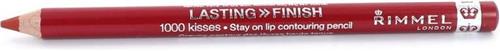 Rimmel Lasting Finish 1000 Kisses Stay On Lipliner - 021 Red Dynamite