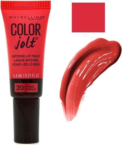 Maybelline Lip Studio Color Jolt Intense Lip Paint - 20 Orange Outburst