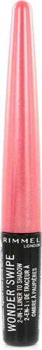 Rimmel London Wonder Swipe 2 In 1 Glitter Eyeliner To Eyeshadow - 006 My Bae - Eyeliner - Oogschaduw - Roze - 1.7 ml