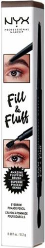 NYX Professional Makeup Fill & Fluff Eyebrow Pomade Pencil - FFEP04 Chocolate - Wenkbrauw potlood - 0,2 gr