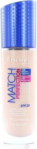 Rimmel Match Perfection Foundation - 010 Light Porcelain
