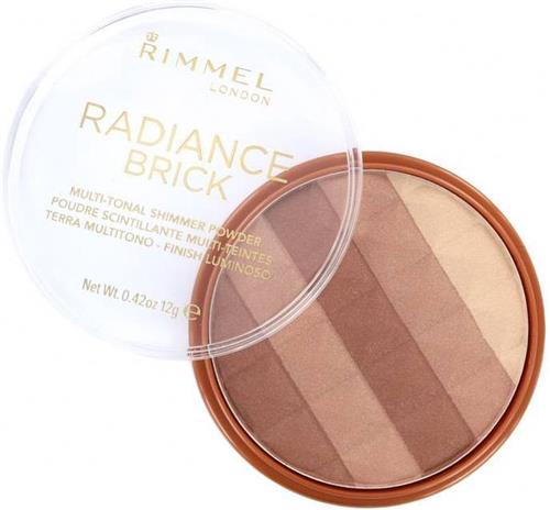 Rimmel Radiance Brick Multifunctional Shimmer Poeder - 002 Medium