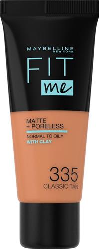Maybelline Fit Me Matte & Poreless Foundation - 335 Classic Tan