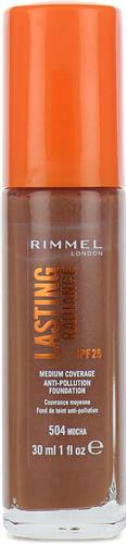 Rimmel Lasting Radiance Foundation - 504 Mocha