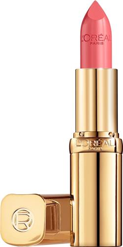 LOréal Paris Color Riche Satin Lipstick - 230 Coral Showroom - Roze - Verzorgende lippenstift met arganolie voor een comfortabel gevoel - 4,54 gr